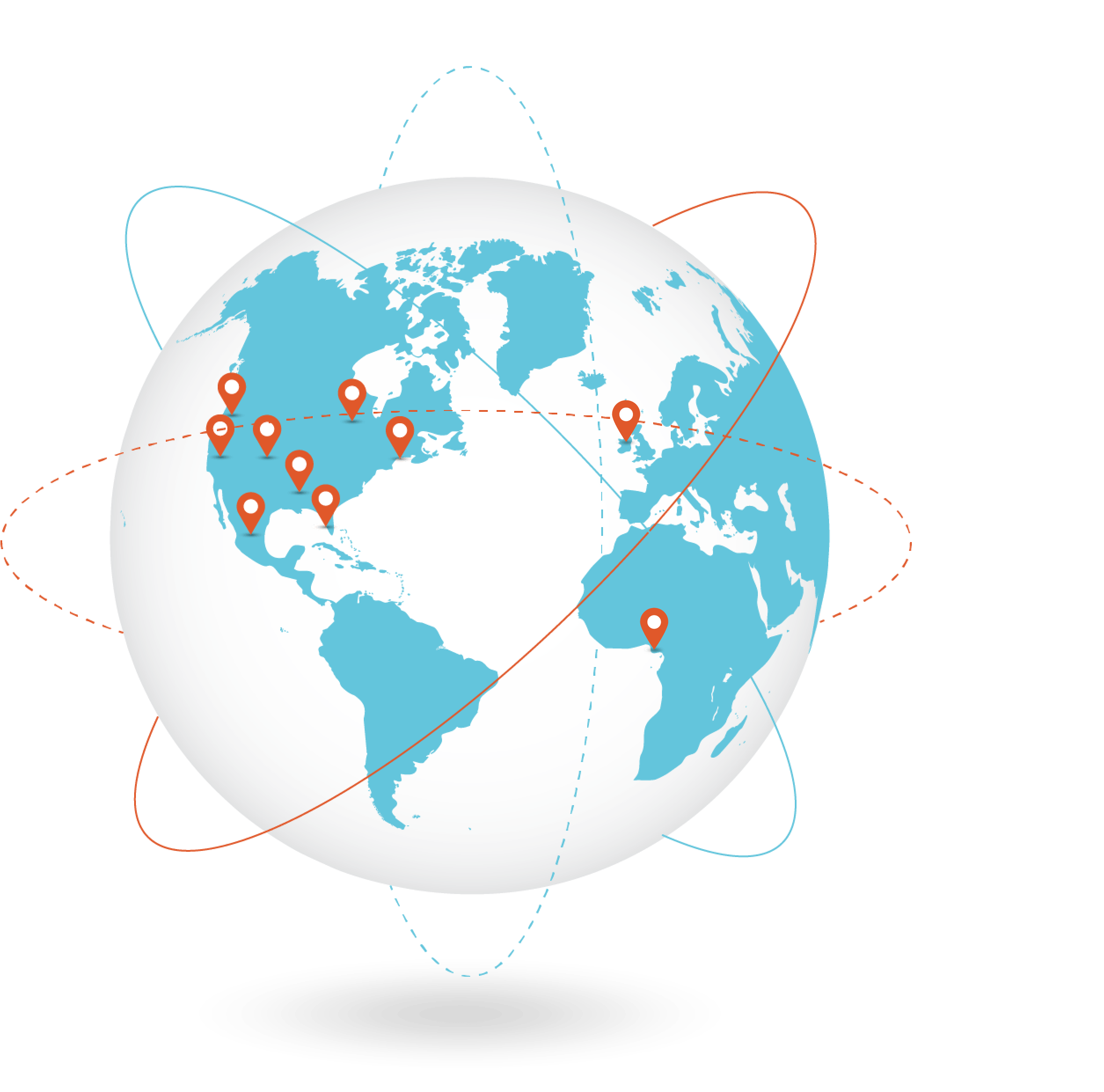 locations globe